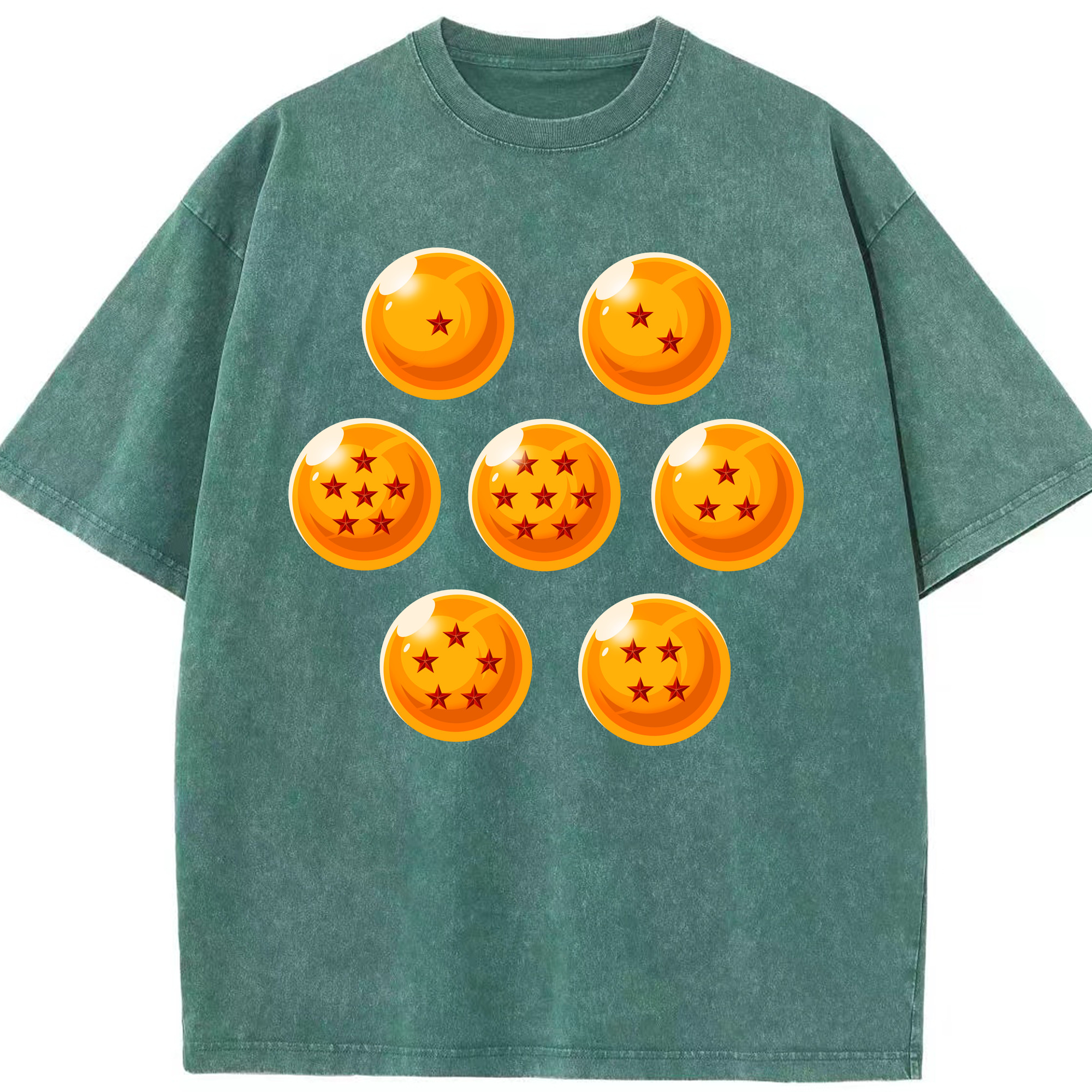 （画像用） ドラゴンボール DRAGON BALL 綿100% ヴィンテージ風 半袖Tシャツ（フロントプリント）